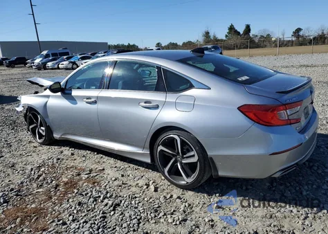 2022 Honda Accord Sport из США, поврежденный, VIN 1HGCV1F36NA079232